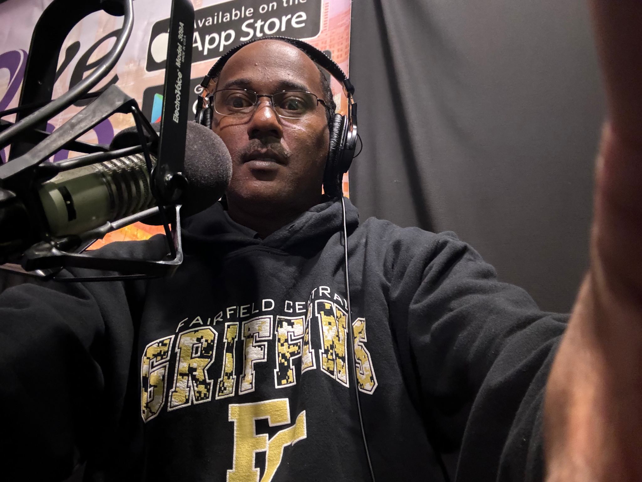 Broadcasting session